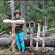 9. Теперь к ложке присоединились - вилка, штопор, нож